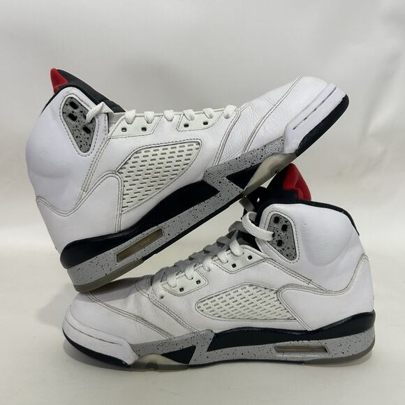 Nike Air Jordan 5 Retro OG “White Cement” - Picture 3 of 8